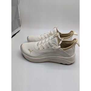 Puma Women's Softride Sophia Vital Shoes, Warm White-Toasted Almond, 6 Medium US